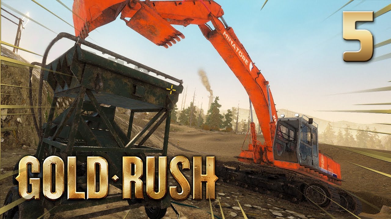 GOLD RUSH #5 | COMPREI UMA ESCAVADORA - PEPITA GIGANTE!!! jogos friv