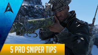 5 pro tips to become a better sniper on Battlefield 5 - tips and tricks