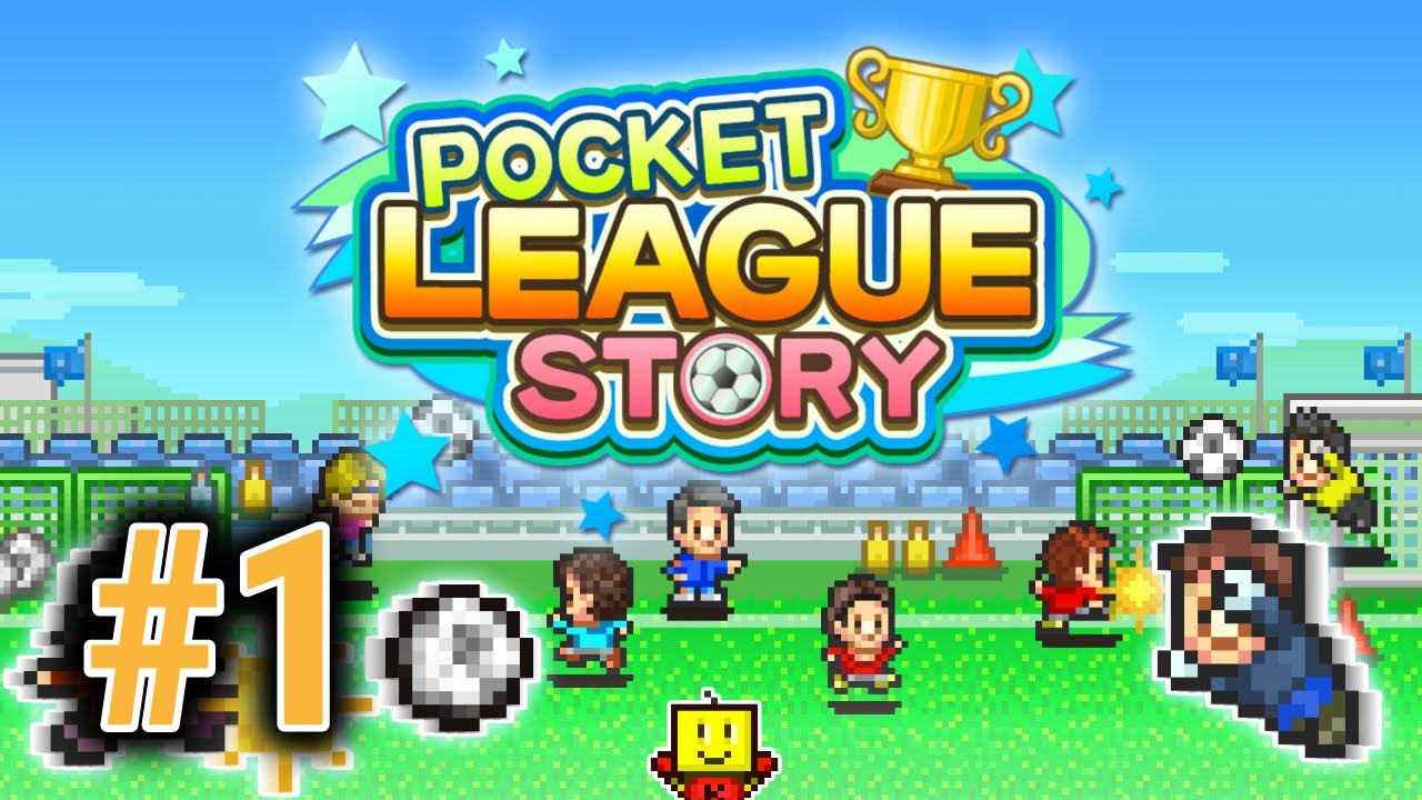 [Эпизод 1] Pocket League Story PS4 2020 Геймплей [Очаровательная игра-менеджер в стиле пиксельной...