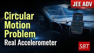 This JEE ADVANCED Level Mechanics Problem Teaches basics of Accelerometer | SBT