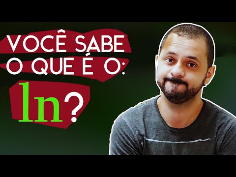 Vídeo: O que significa Ln em matemática?