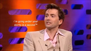 David Tennant being chaotic for 5 minutes (+Wii music)