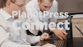 Trabalhe de modo mais inteligente, e não mais arduamente, com o PlanetPress Connect