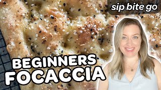 Homemade Focaccia Bread EASY Recipe For Beginners