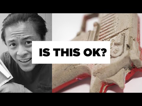 HOW TO make a CEMENT GUN (Sculpture)