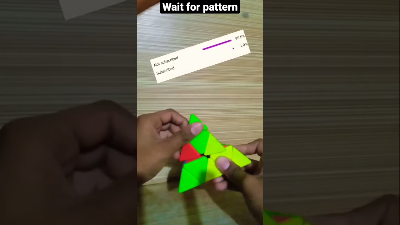 New Thoppy pattern on piramix cube||