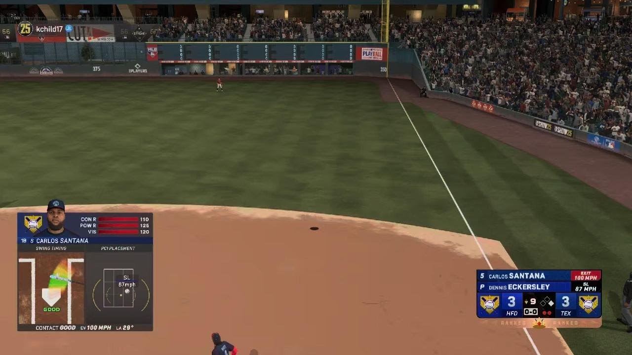 MLB The Show 25 Carlos Slamtana walk off homer