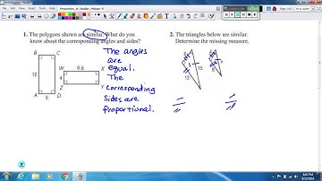 Properties of Similar Polygons