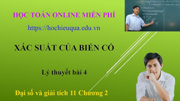 Lý thuyết xác suất của biến cố - Học toán online miễn phí