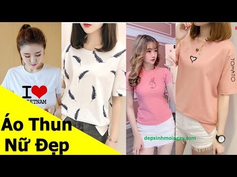 50 mẫu áo thun nữ đẹp 2019 cho các nàng đáng yêu | Foci