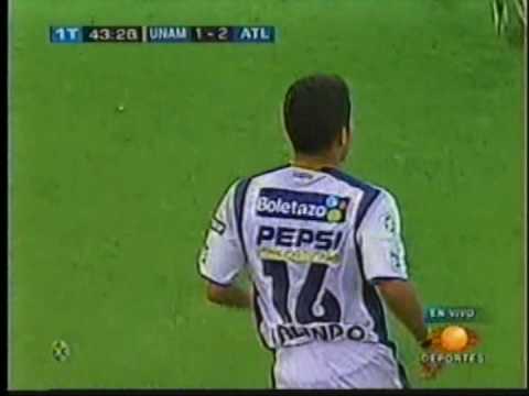 Pumas 3-2 Atlas Clausura 05 GOL Gerardo Galindo