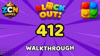 Block Out Level 412 Walkthrough | Full Solution