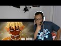 ZENITSU AIN'T PLAYING AROUND | Zenitsu Uk Drill | Kaigaku Diss | (Demon Slayer Rap) REACTION