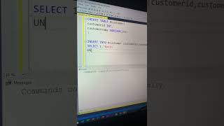 How to insert using UNION in SQL?
