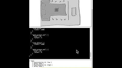#BL602 Simulator blinking a Simulated LED ... Thanks to #uLisp WebAssembly