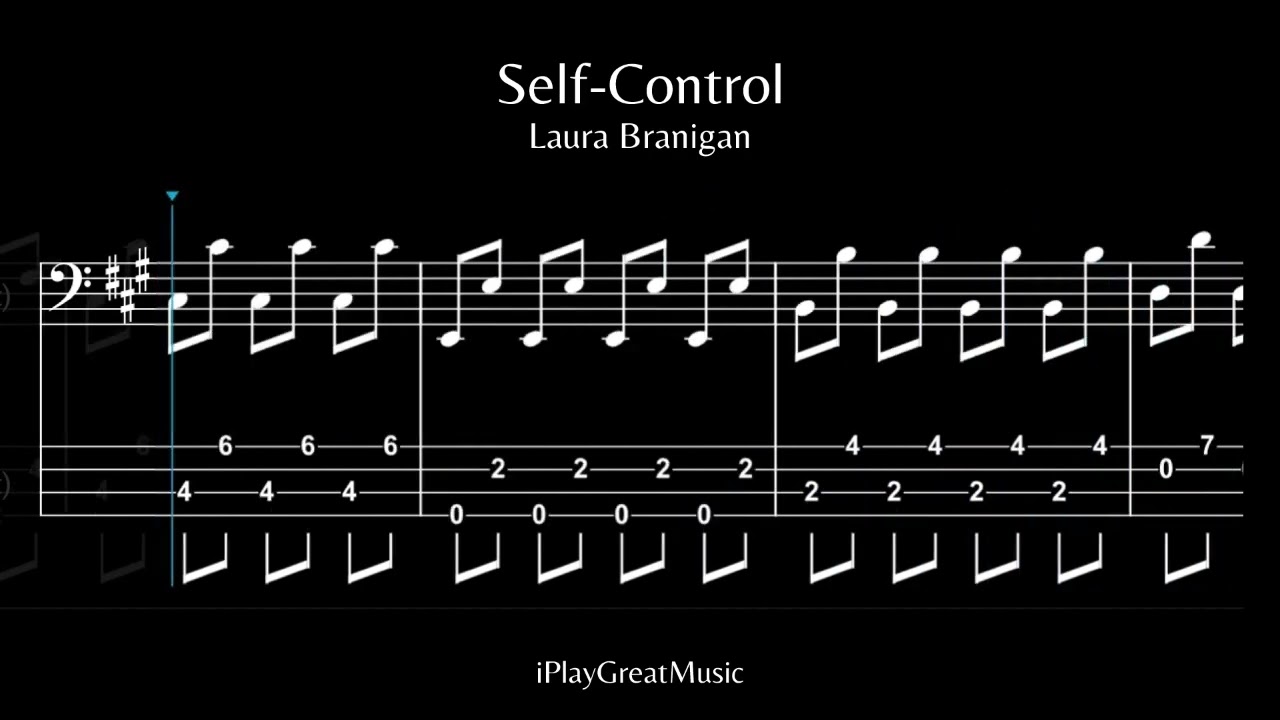 Self-Control [Bass/TAB] - Laura Branigan