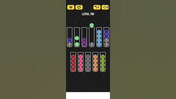 Ball sort puzzle level 110 #ballsortpuzzle