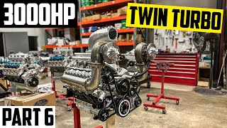 Twin Turbo's are Mocked-Up on the 400' LS Race Engine! - Part 6 by That Engine Guy 15,682 views 7 months ago 14 minutes, 37 seconds