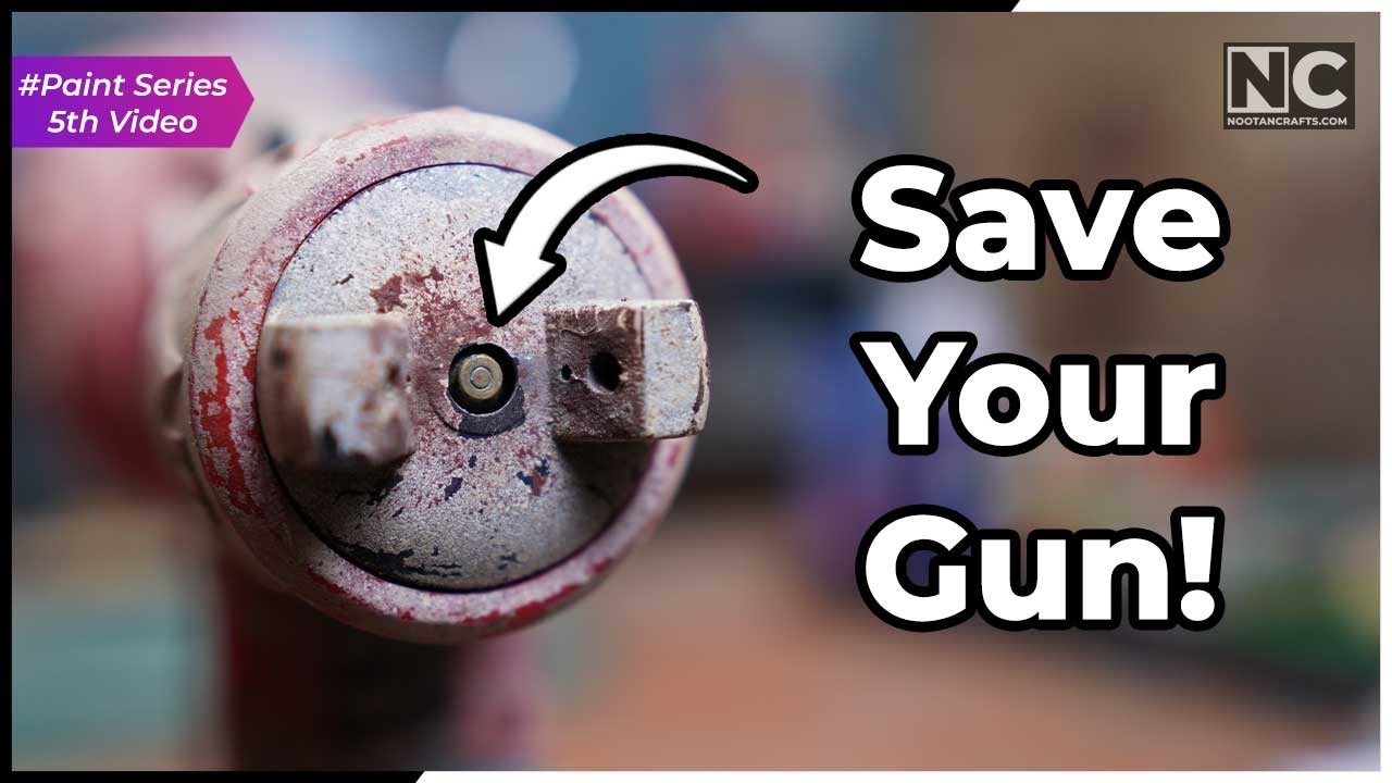 Clean a Spray Gun After Use