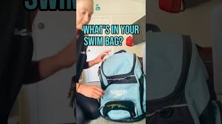 What’s in your swim bag? #shorts #swimmers #swimmer