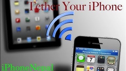 How To Setup Internet Tethering & Hotspot For iPhone 5/4S/4/3GS iOS 6.1.3/6.1.2/6.1.1/6.0.1/5.1.1