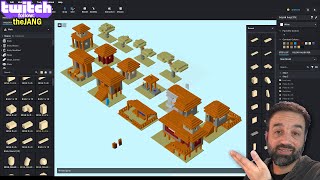LEGO Minecraft custom designs for the city: Bricklink Studio work overview!