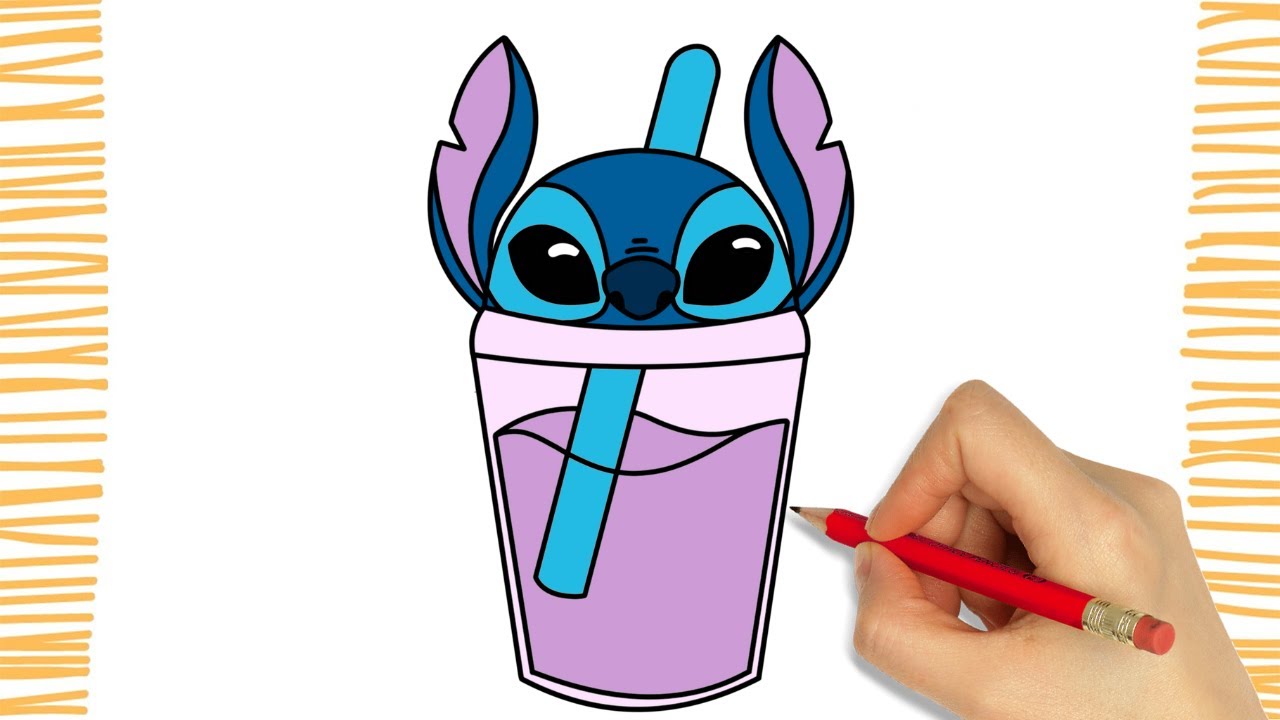 Como DESENHAR o STITCH - Como DIBUJAR a STITCH - How to DRAW STITCH 