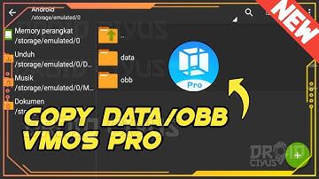 (NEW) COPY DATA / OBB GAME IN VMOS PRO | HOW TO MOVE DATA FOLDER & OBB FILES TO VIRTUAL VMOS PRO !!