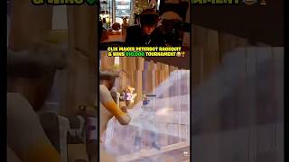 Peter bot rages and quit during a 10k$ wager with clix #fortnite #pros #funny