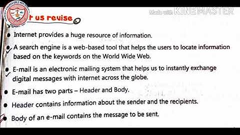 CLASS 5 COMPUTER--- INTERNET AND EMAIL PART 2