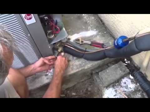 How To Release Refrigerant into New System