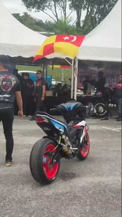 Honda rs150r gtr150 winner150 | big tire modification