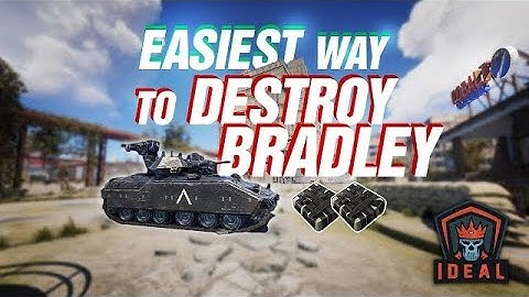 RUST Easiest Way To Taking Down Bradley!!