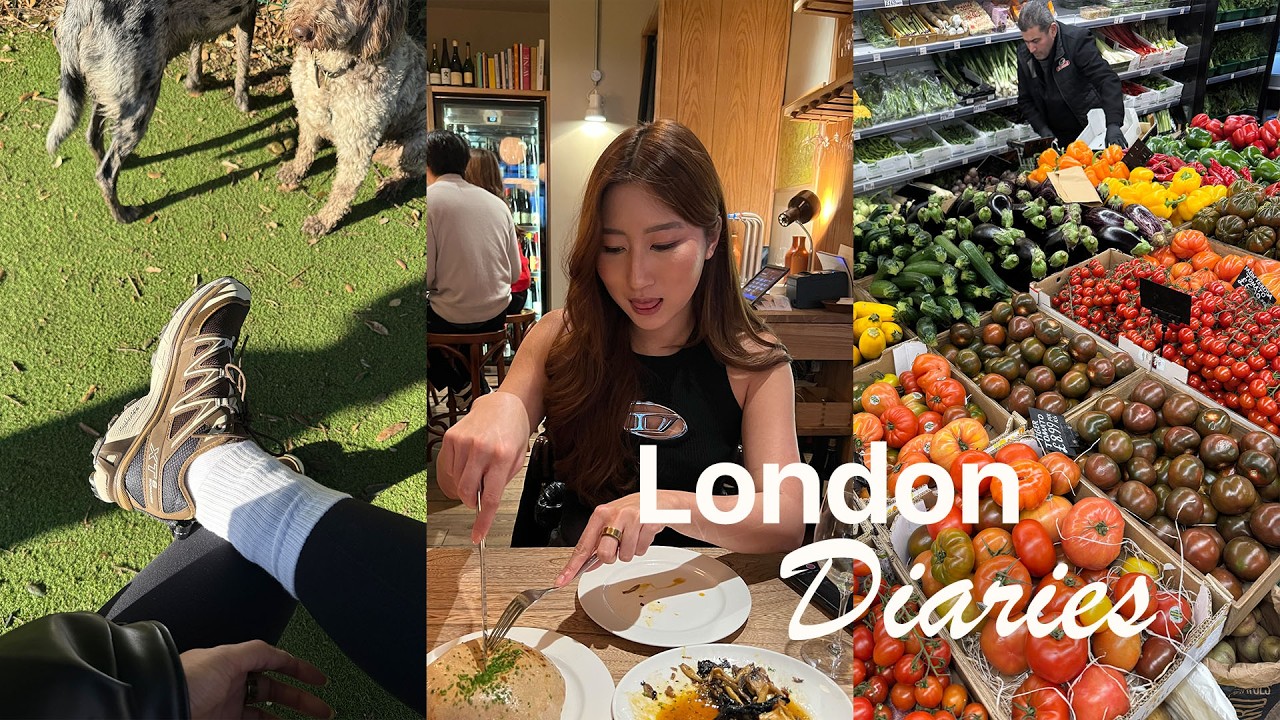 let's catch up, new flat?, weekends in london with a lot of eating 🍽️ ...