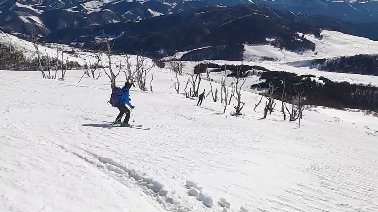 Peña Sagra con esquís