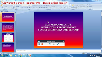 IEEE 2016-2017 EMBEDDED MAGNETOCUMULATIVE GENERATOR AS RFMICROWAVE SOURCE USING TESLA COIL METHOD