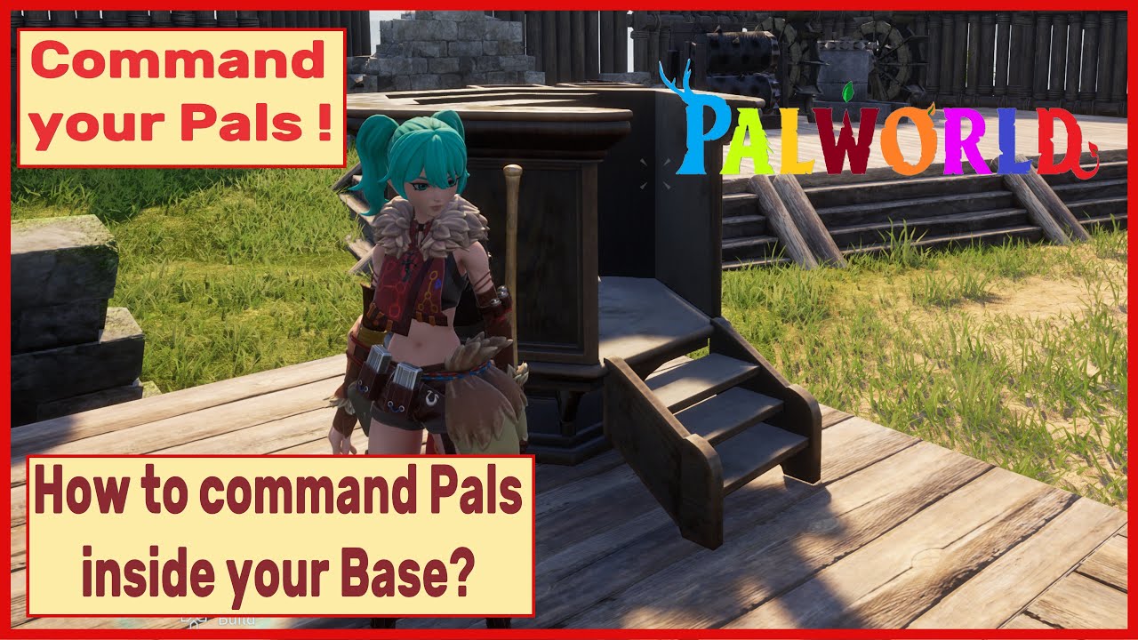 How to command your Pals in a Base PALWORLD YouTube