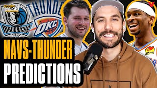 Mavericks-Thunder Predictions: Will Luka Doncic \& Dallas end OKC's dream season? | Hoops Tonight
