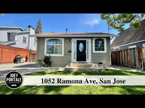 JUST SOLD!  1052 Ramona Ave, San Jose, CA 95125 presented by Joey Portale