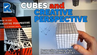 CUBES & CREATIVE PERSPECTIVE: How to Finally Overcome Perspective-Phobia! Tutorial by Paul Rivoche