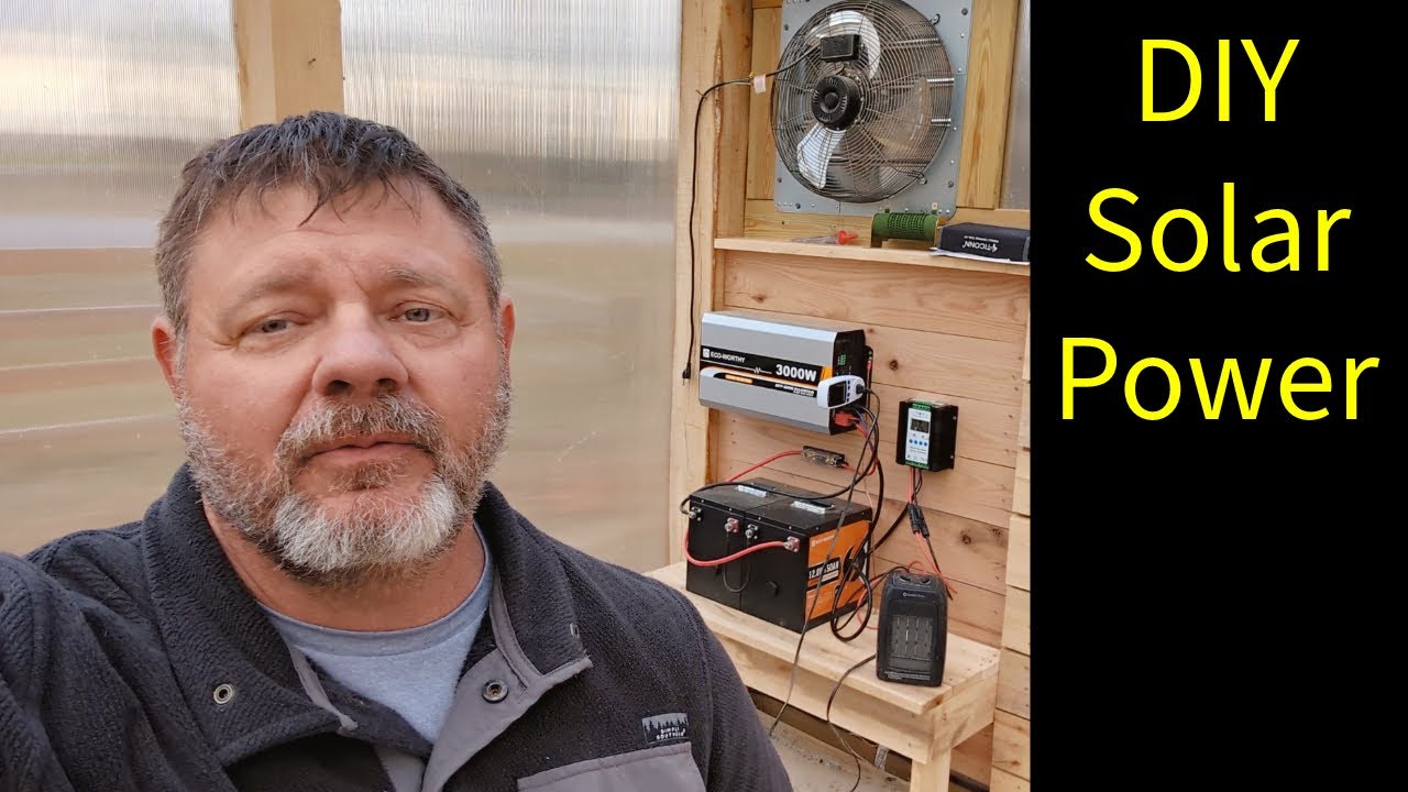 Part2 EcoWorthy Hybrid Solar Wind for The Greenhouse YouTube