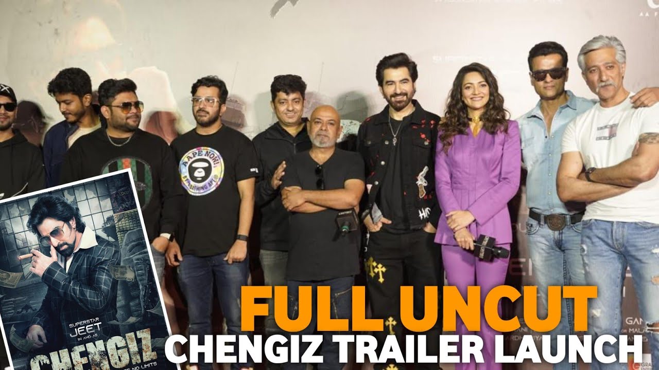 FULL UNCUT Chengiz Trailer Launch Event | Mumbai | Superstar Jeet, Susmita C, Rajesh G, 