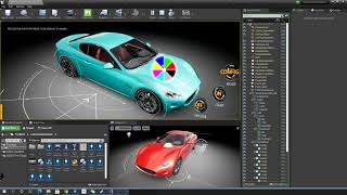 LGUI Sample Project -- Car Customization