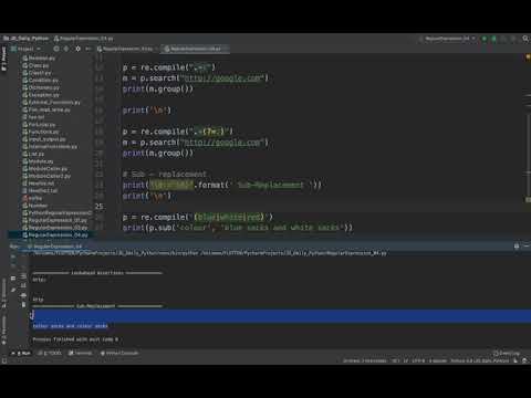 JD with Daily Python Practice ( Python Regular Expression )