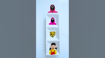 Guess the mixed color of squid game2  #squidgame2 #5colors #short