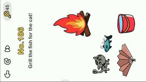 Brain Out Level 128 || Grill The Fish For The Cat.