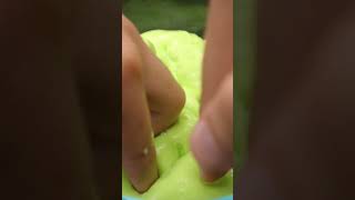 Poking Nickelodeon Slime #shorts #slimeasmr #satisfying #squishy #asmrsounds #asmrvideo #asmr