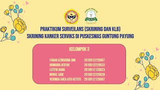 Kelompok 3 - Praktikum Surveilans Kanker Serviks