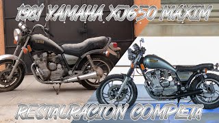 1981 Yamaha XJ650  Restauración Completa