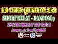 U.S. Citizenship Test 2023: 100 Civics Questions | New Speaker of the House | Short Delay | Random 9